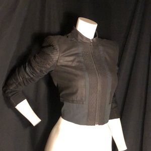 BCBG crop jacket